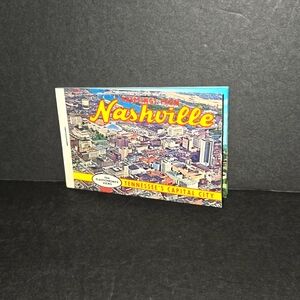 GREETINGS FROM NASHVILLE TEN PLASTICHROME VIEWS TENNESSEE TN VINTAGE PHOTOS